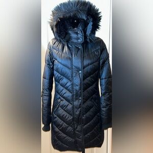 Abercrombie and Fitch Black puffer jacket